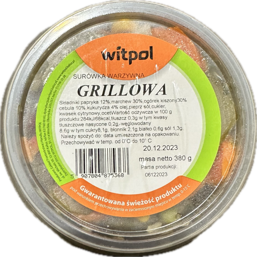 Surówka grillowa
