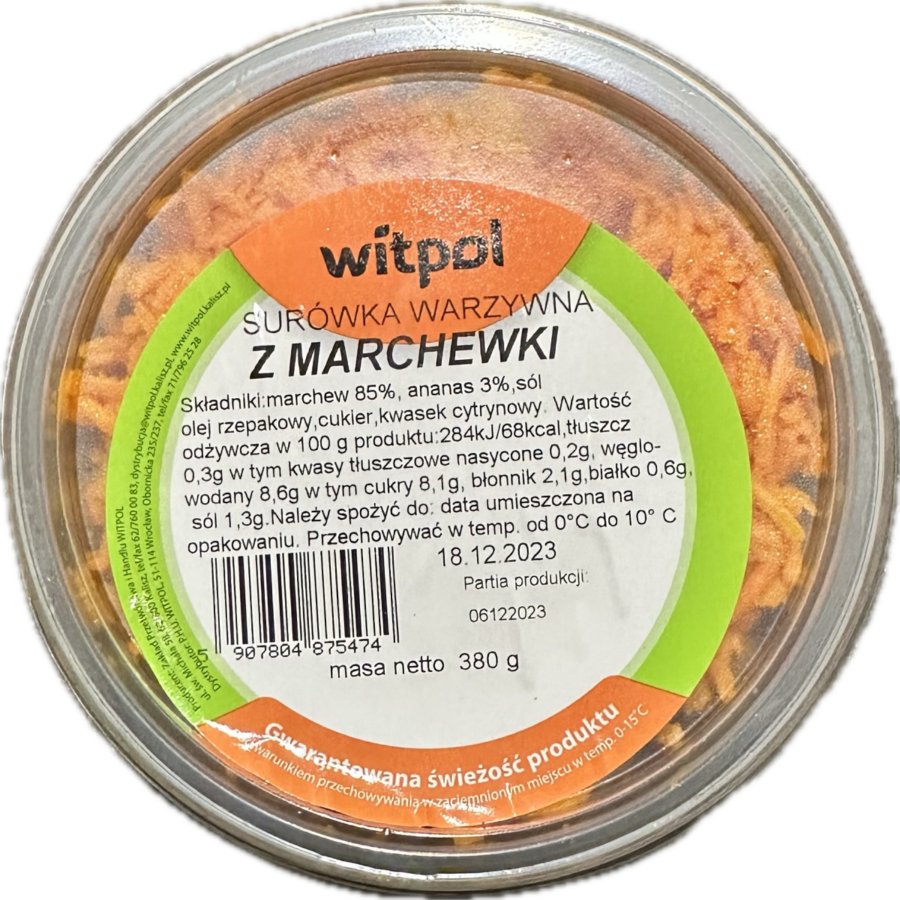 Surówka z marchewki