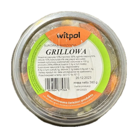Surówka grillowa